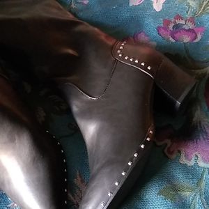 Women's Midnight Velvet Black boots